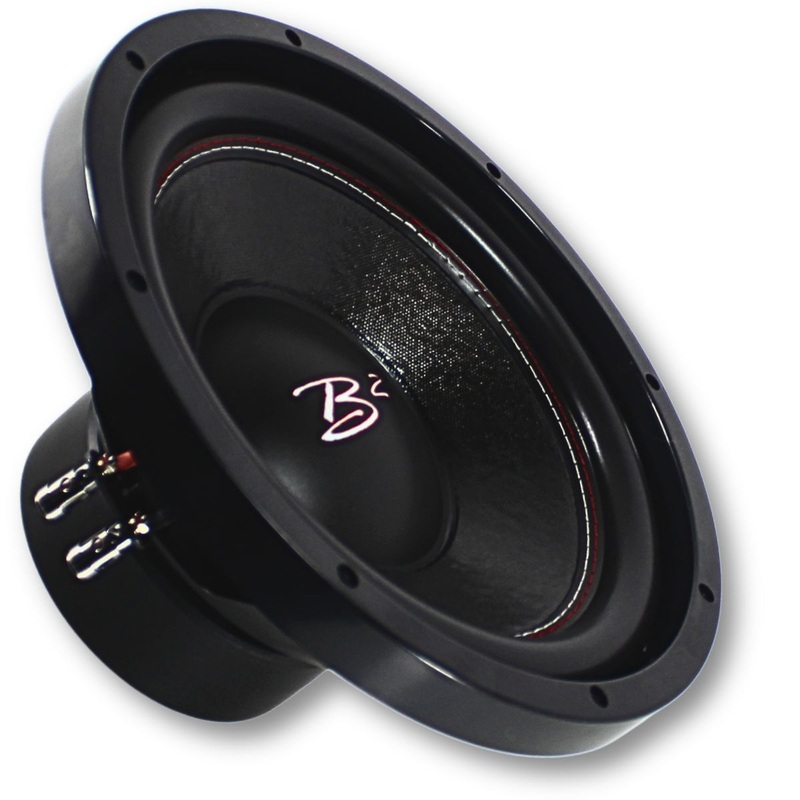 B2 Audio RAVE 12″ DVC 4 Ohm 2.5″ VC 500W RMS Shallow Mount Subwoofer
