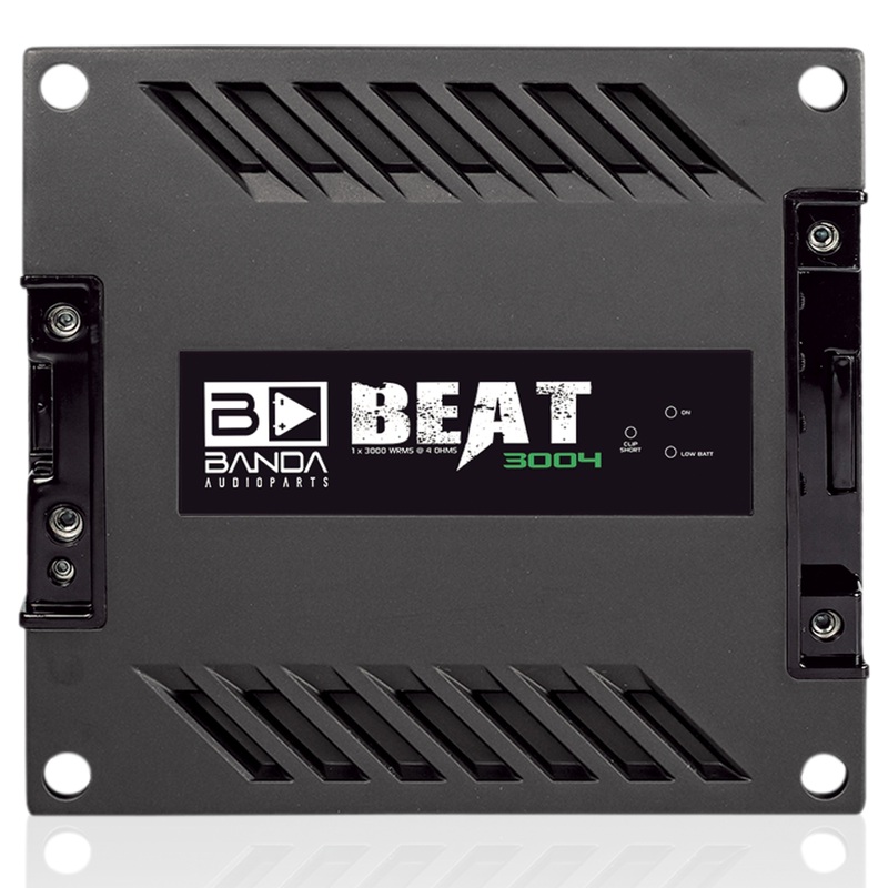 Banda BEAT Line Compact Full Range 3000 Watt 4-Ohm Monoblock Brazilian Amplifier