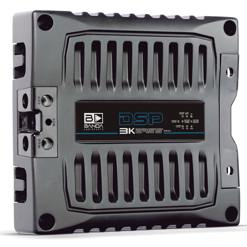 Banda DSP Bass Line Brazilian 3000 Watt 2-Ohm Full Range Monoblock Amplifier