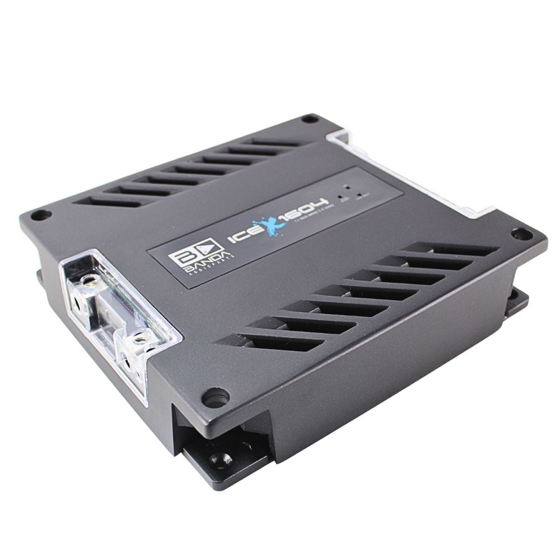 Banda ICE X Line Aluminum Brazilian 1600 Watt 4-Ohm Full Range Monoblock Amplifier
