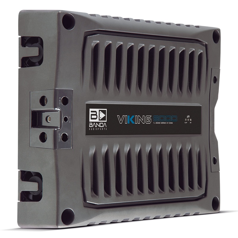 Banda VIKING Line Aluminum Brazilian 8K Watt 1-Ohm Monoblock Amplifier