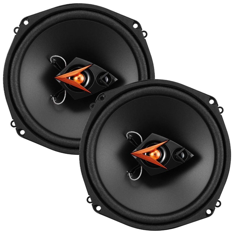 Cadence 6.75″ 55 Watt RMS 4-Ohm 3-Way Coaxial Car Audio Speakers Pair IQ675GE