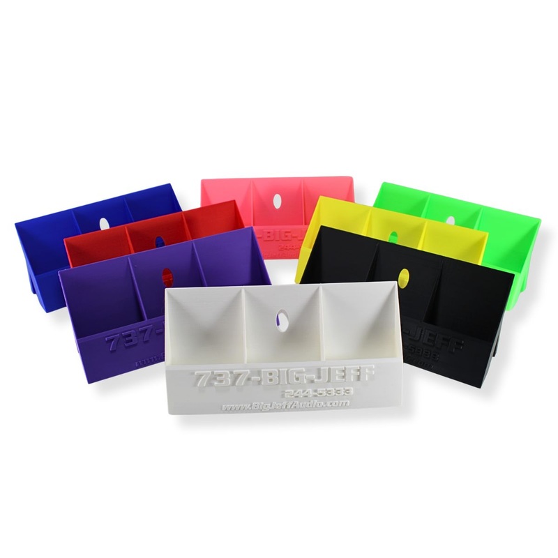 Custom Standing Triple Meter Mount for SMD Meters DD-1, CC-1, AMM-1, IM-SG+, DD-1+ Black