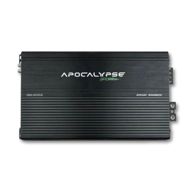 Deaf Bonce Apocalypse 2000 Watt 1-Ohm 2-Channel Class D Amplifier ASA-2000.2