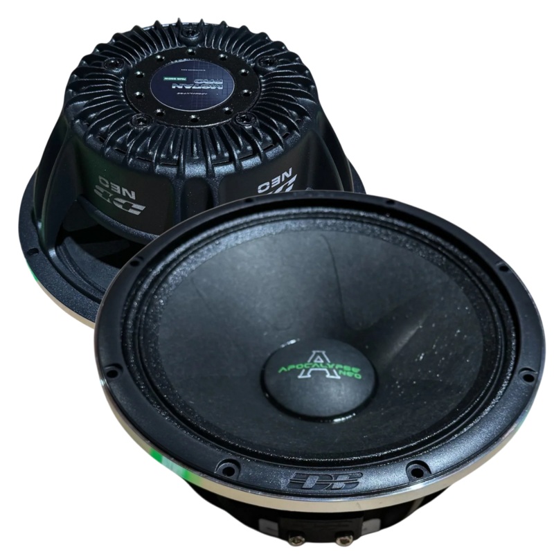 Deaf Bonce Apocalypse 6.8″ Midrange 330W RMS 4-Ohm Pro Car Audio Speakers Pair