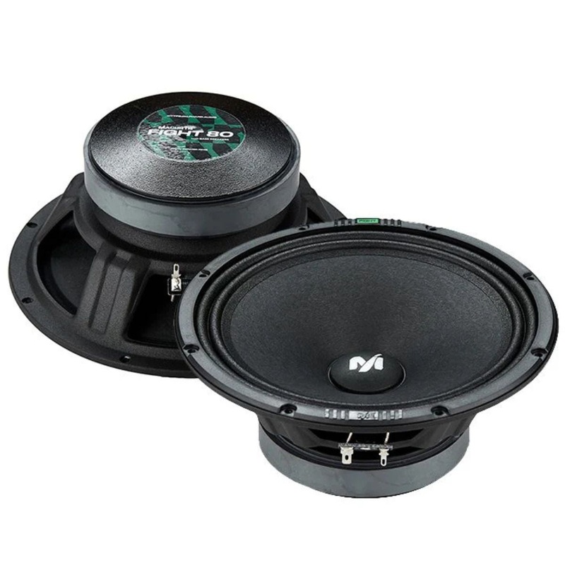 Deaf Bonce Machete 8″ Midbass 170W RMS 4-Ohm Pro Car Audio Speakers Pair