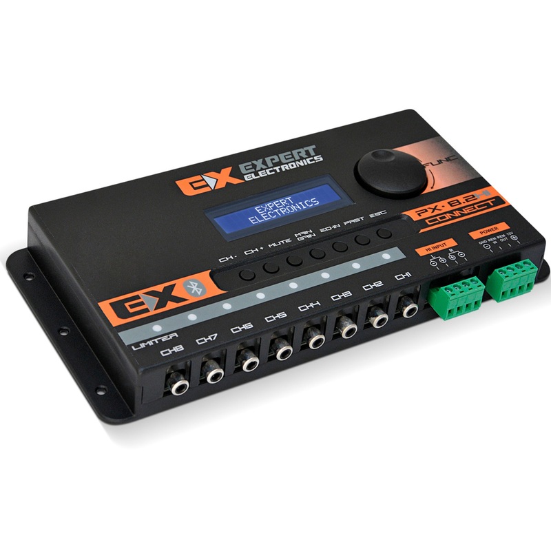 Expert Electronics PX-8 Connect Bluetooth + App Hi-Input DSP 2 in / 8 Out