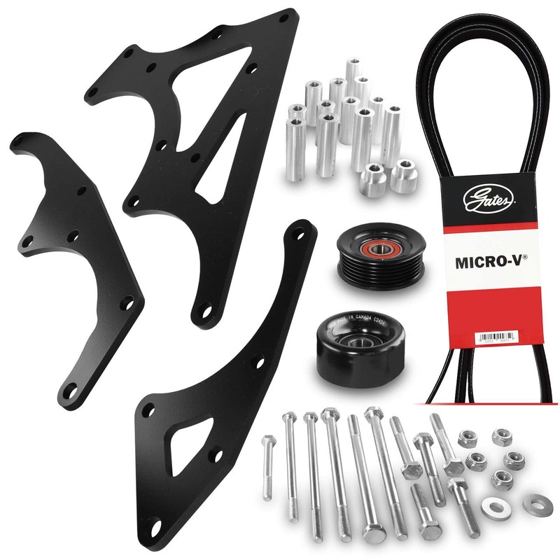 Mechman Dual Bracket 14-20 GM Trucks V6 & V8 Gas (Includes bracket, kit only)