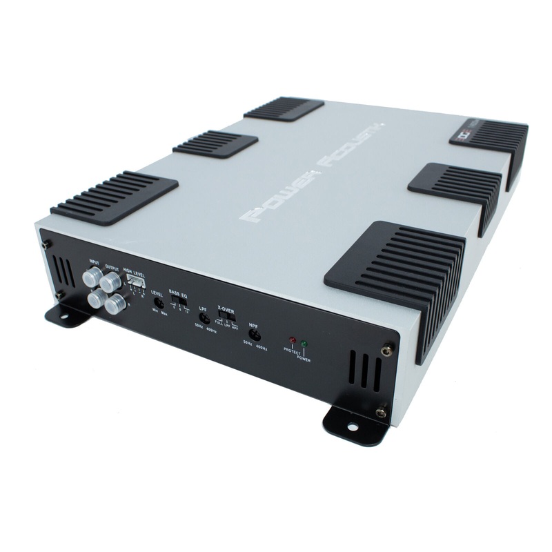 Power Acoustik 2 Ch Amplifier 1400W Class AB Full Range Bridgeable EG2-1400