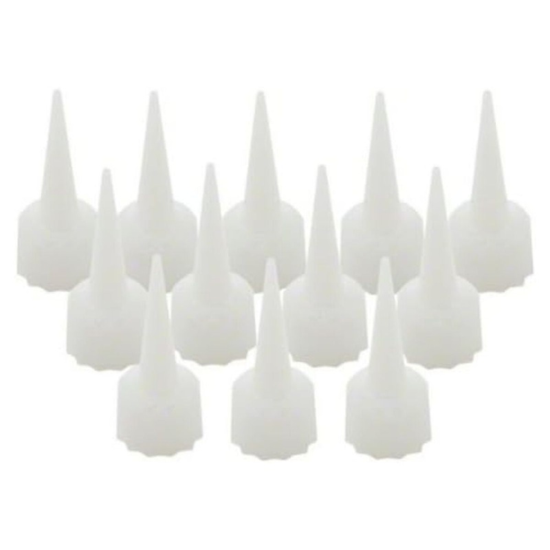 Spare Glue Bottle Caps / Tips For all 1/2, 1 and 2oz BSI CA Bottles 12 pack