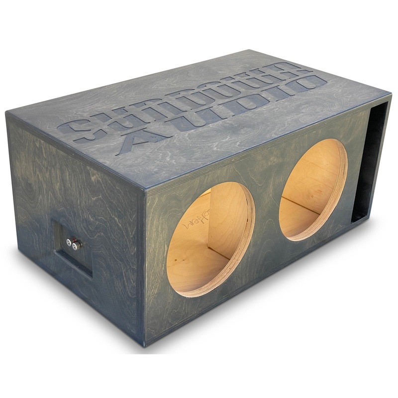 Adire Audio Birch Dual 8″ (24mm baffle) Ported Enclosure 2.0^3 tuned to 34hz