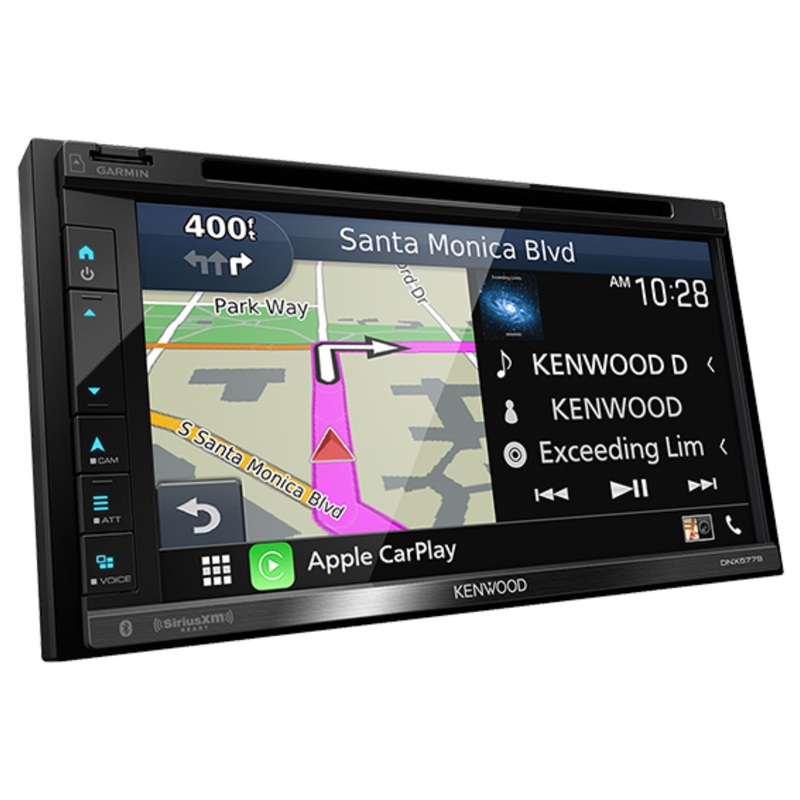 Kenwood 6.8″ Garmin Navigation & Media Receiver W/CarPlay & Android Auto DNX577S