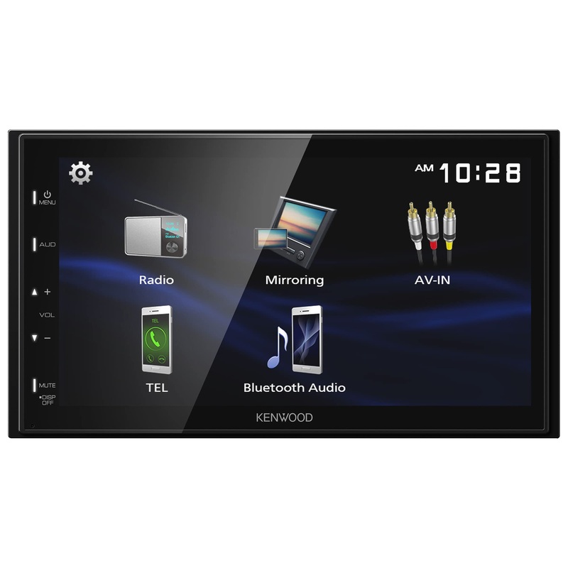 Kenwood 6.8 Inch LCD Touchscreen Digital Media Car Stereo Double Din DMX129BT