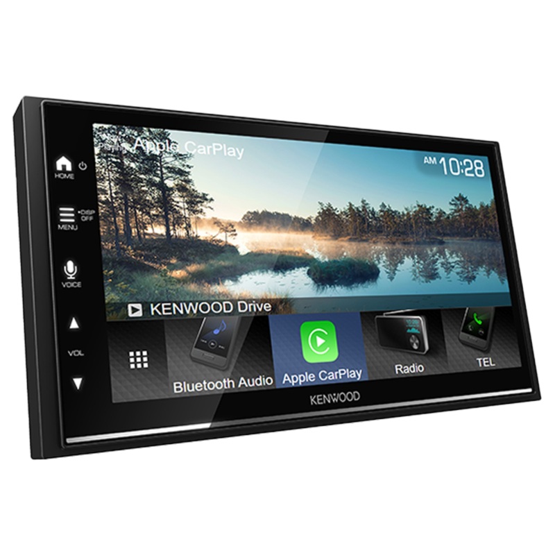Kenwood 6.8″ Short Chassis Navigation & Media Receiver w/CarPlay & Android Auto