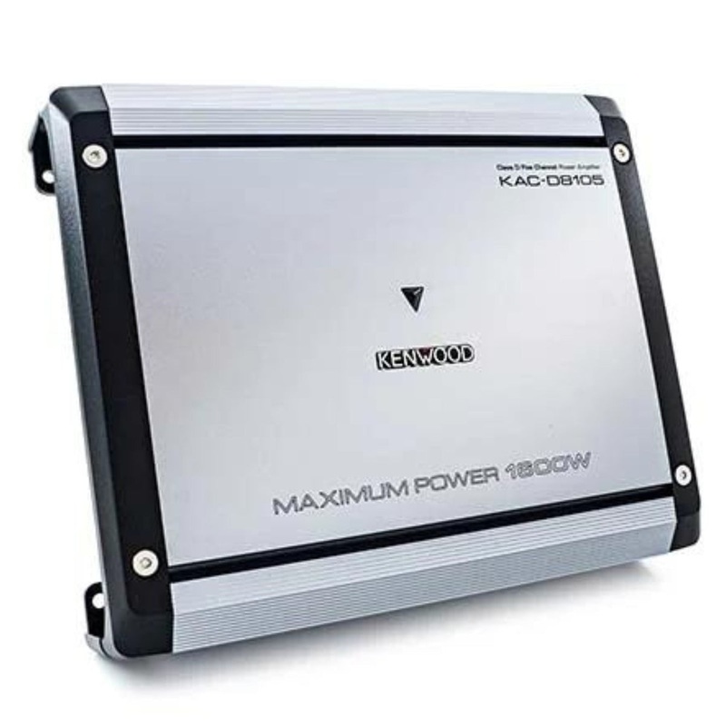 Kenwood D-Series 5-Channel 800W RMS 2-Ohm Class-D Amplifier KAC-D8105