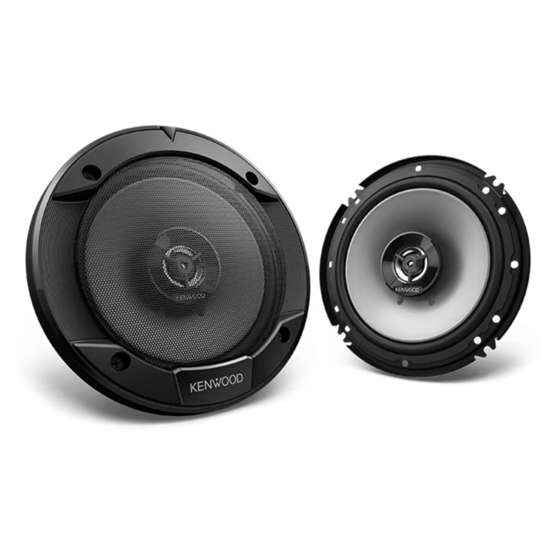 Kenwood Pair of 6.5″ 2-Way Car 300W Coaxial Speakers with Sound Field Enhancer