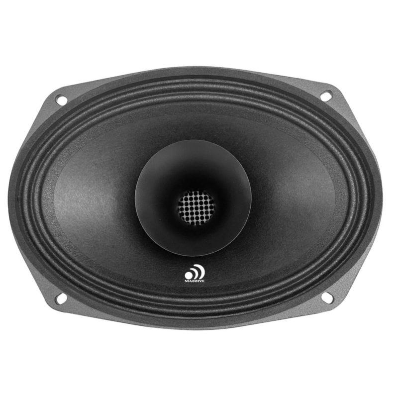 Massive Audio 6×9 Speaker Pro Audio Mid-Range Coaxial 4 Ohm 180 W RMS PNX69