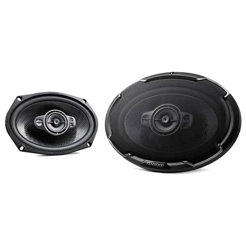 Pair of Kenwood 6″x9″ Performance Series 4-Ohm 150W RMS0 5-Way Vehicle Speakers