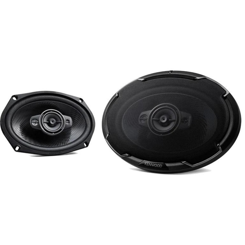 Pair of Kenwood 6″x9″ Performance Series 4-ohm 600 Watts 4-Way vehicle Speakers
