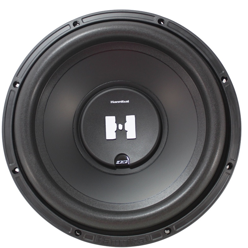 Deaf Bonce Hannibal 12″ 1200 Watt Max Dual 2 Ohm Subwoofer HS-1200-D2