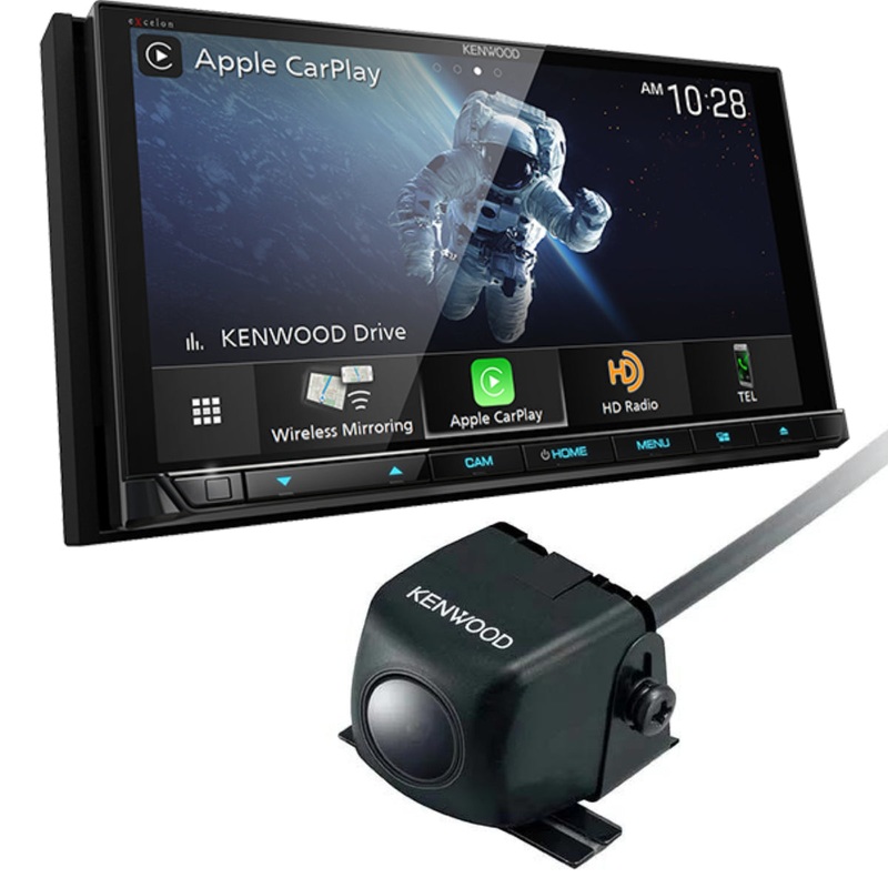 Kenwood DDX9707S DVD receiver & Kenwood CMOS-230 Universal backup camera