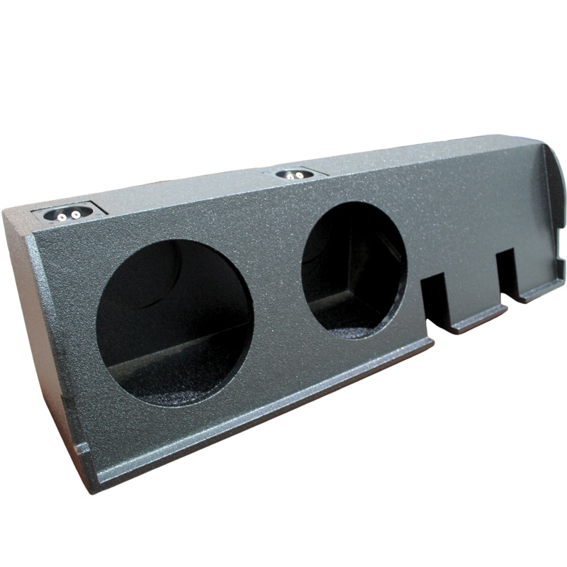 King Boxes 10″ Dual DF Sealed Box for ’97-’03 F150 Super Crew AK-FORD03-10