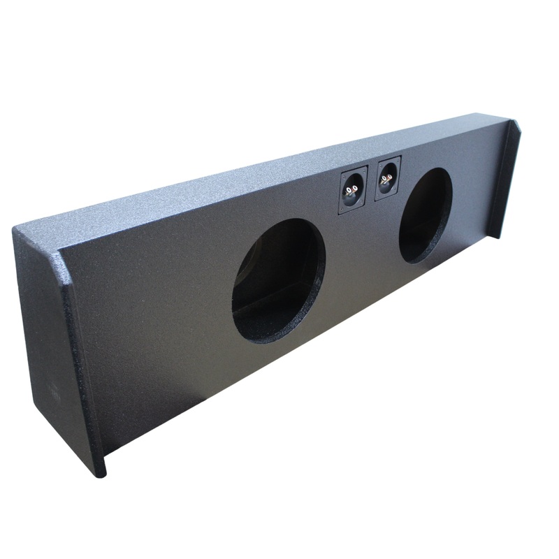 King Boxes 12″ Dual DF Sealed Box 09-Up F150, 17-Up F250/350 CrewCab AK-FORD0912