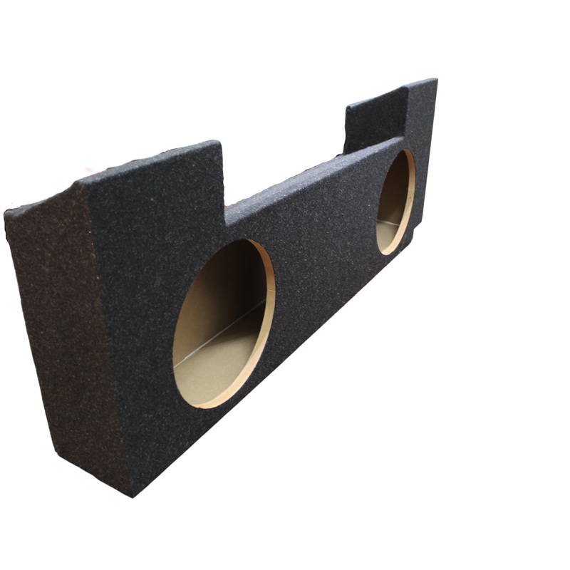 King Boxes 12″ Dual Upfire Ported Speaker Box for ’19-Up Ram Quad Cab ADG19-12