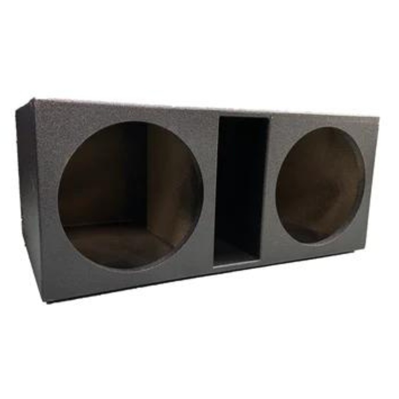King Boxes 15″ Dual Vented X-Large Sprayed Universal Subwoofer Box AK-15DVXL