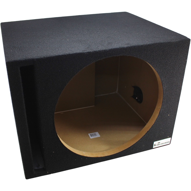 King Boxes 15″ Single Ported Carpeted Universal Subwoofer Box / S15V