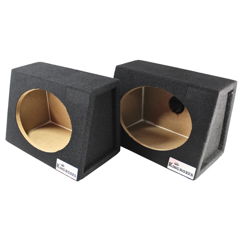 King Boxes 6×9″ Universal Pair Carpet Car Speaker Enclosures KG-A69