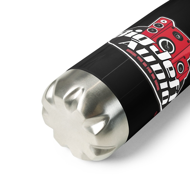 Official Big Jeff Audio 17oz Stainless Steel Water Bottle Black