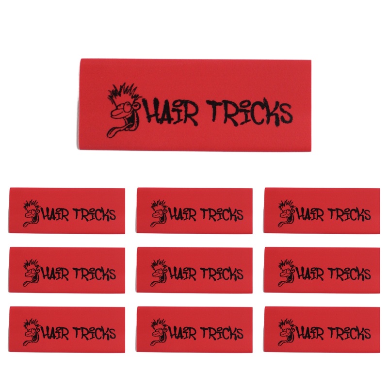 Official Big Jeff Audio HAIR TRICKS Heat Shrink 4 Gauge 10 Pack Red