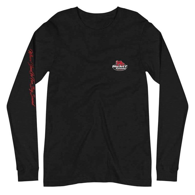 Official Big Jeff Audio Long Sleeve Unisex w/ Logo and Slogan XS
