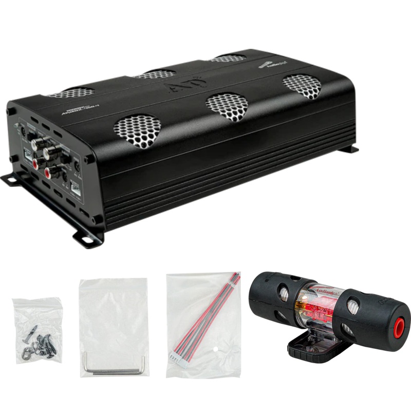 Audiopipe 450 Watts 4 Channel Full Range class D Mini Amplifier APMOX-450-4