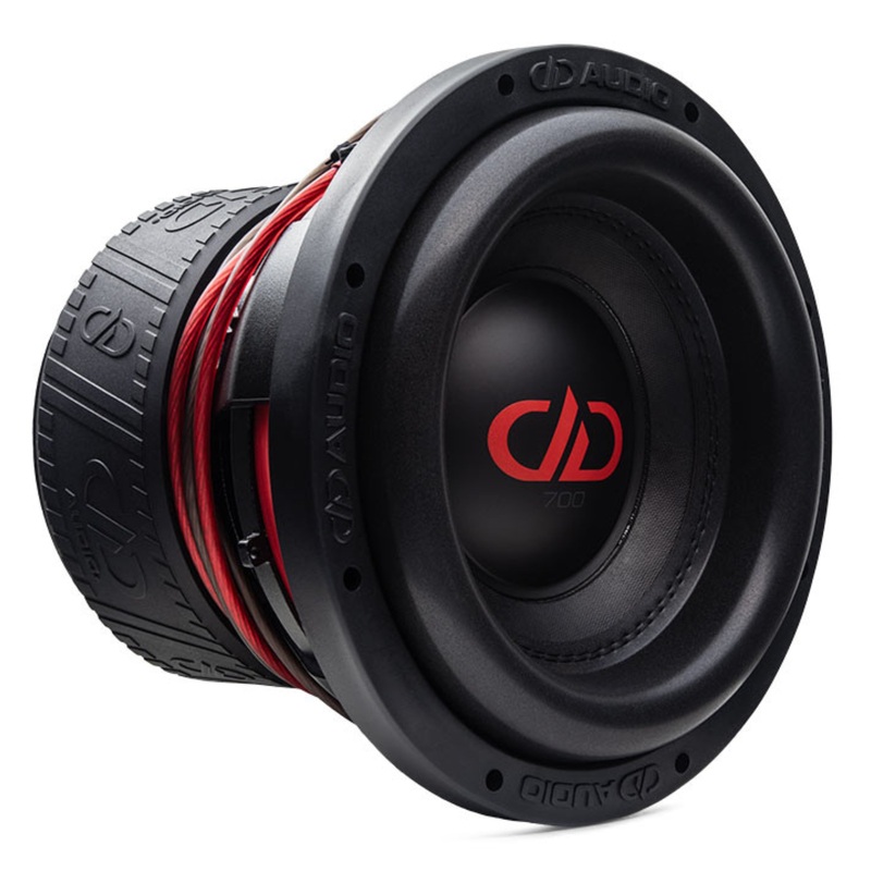 DD Audio 10″ Dual 2 Ohm 4500W Peak/1500W RMS Power Tuned Subwoofer 710f-D2