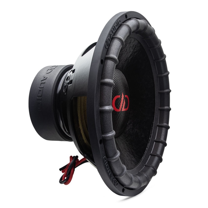 DD Audio 12″ Dual 4 Ohm 4800W Peak/1200W RMS Power Tuned Subwoofer 3512i-D4