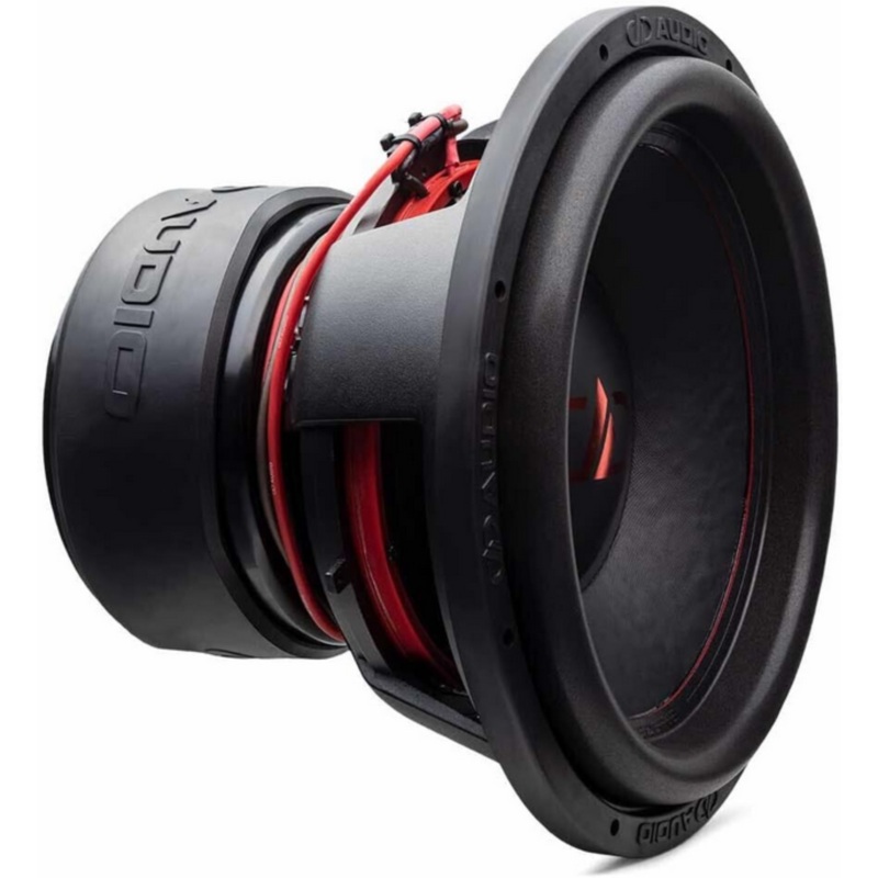 DD Audio 15″ 6000 Watts Peak Dual 2-Ohm 4″ Voice Coil Subwoofer DD-815D-D2