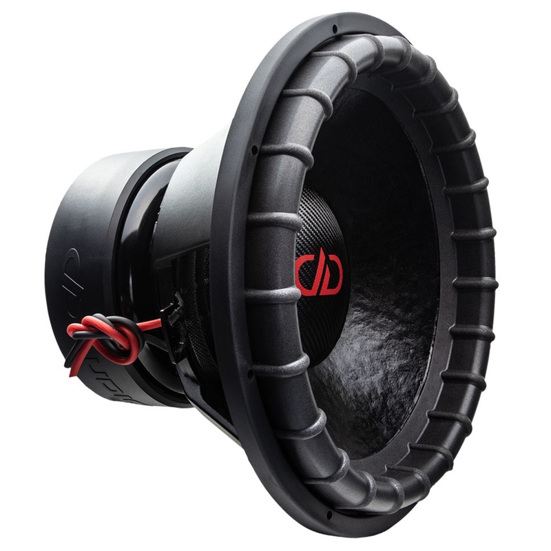 DD Audio 18″ Dual 2 Ohm 10000W Peak/2500W RMS Power Tuned Subwoofer 9918b (ESP)