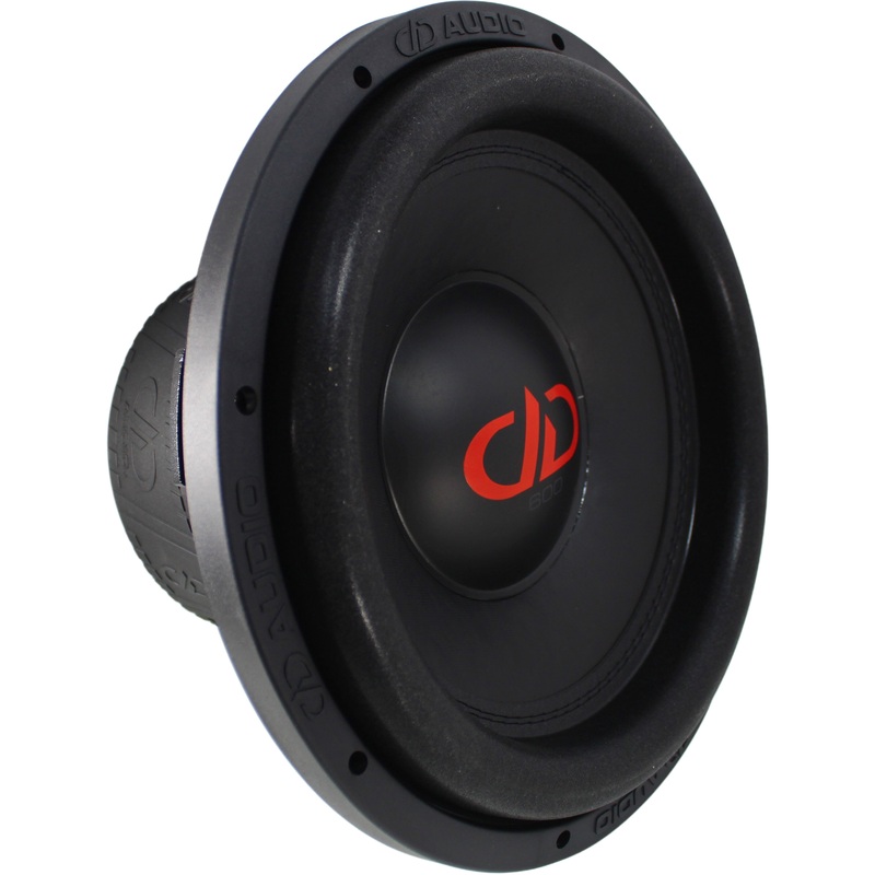 DD Audio 600 Series 12″ 1000W RMS 4 Ohm DVC Power Tuned Subwoofer / 612f-D4