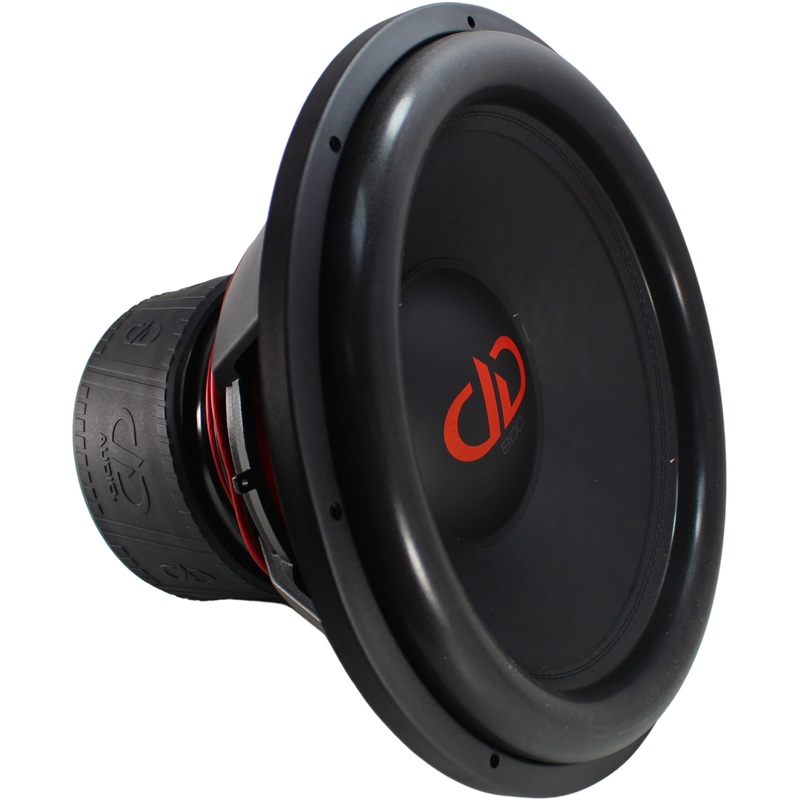 DD Audio 800 Series 18″ 2500W RMS 2-Ohm DVC Power Tuned Subwoofer / 818f-D2
