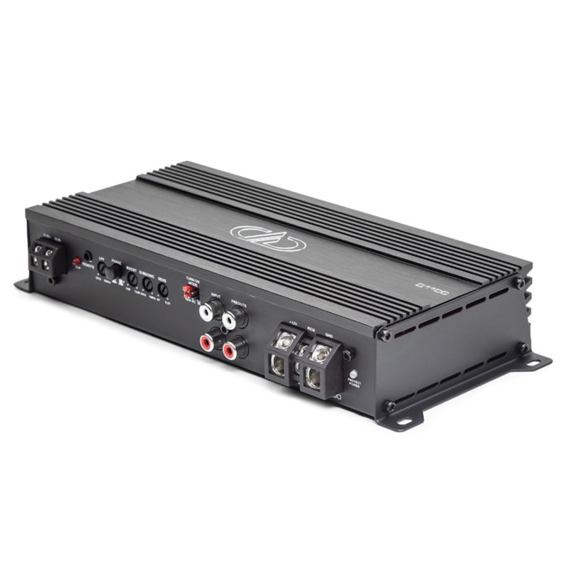 DD Audio D Series 1100W Compact Monoblock Subwoofer Amplifier / D1100