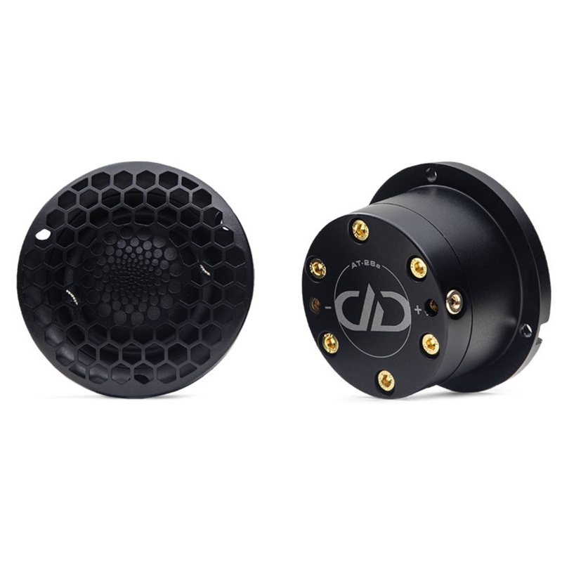 DD Audio Pair of A Series 1.1″ 125W Peak/50W RMS 4 Ohm Silk Dome Tweeter AT-28a