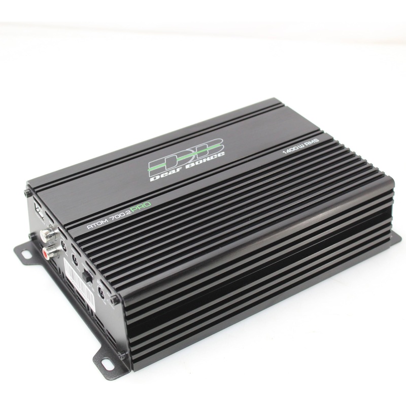 Deaf Bonce Apocalypse 700W 1 ohm 2-Channel Class D Amplifier ATOM-700.2 PRO