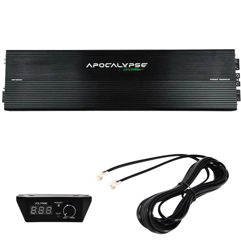 Deaf Bonce Apocalypse 8000 Watts 1 ohm Class D Monoblock Amplifier ASA-8000.1