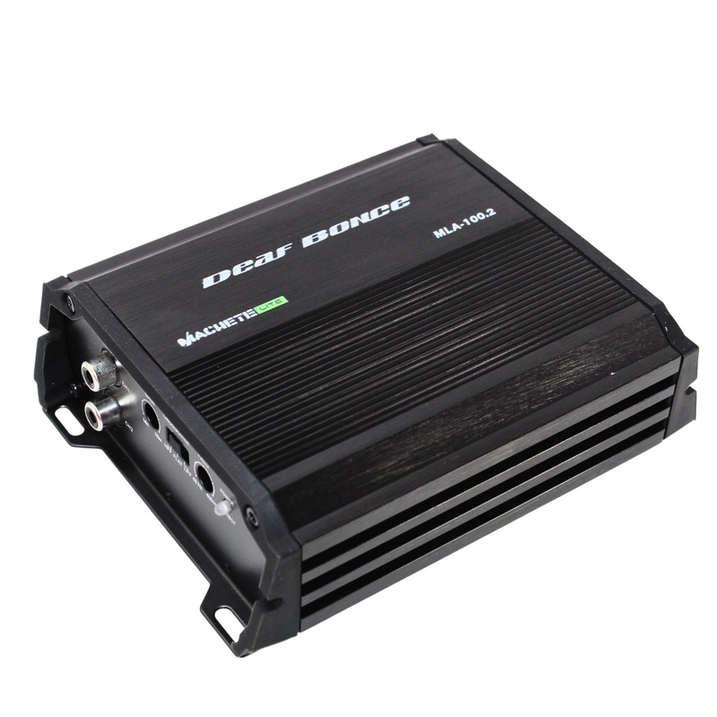 Deaf Bonce Machete 100W 4 ohm RMS Class D 2-Channel Full Range Amp MLA-100.2
