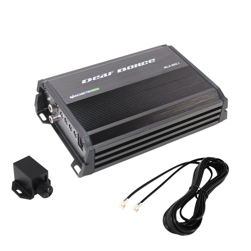 Deaf Bonce Machete 600W 1 ohm RMS Class D Monoblock Power Amplifier MLA-600.1