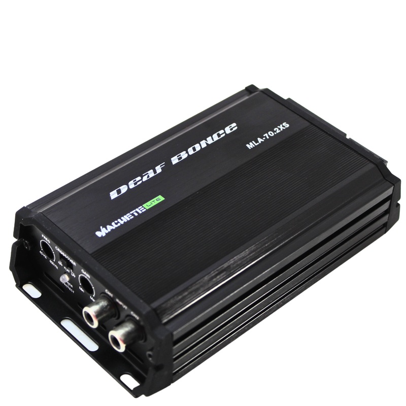 Deaf Bonce Machete 70 Watts 4 ohm RMS 2-Channel Class D Amplifier MLA-70.2 XS