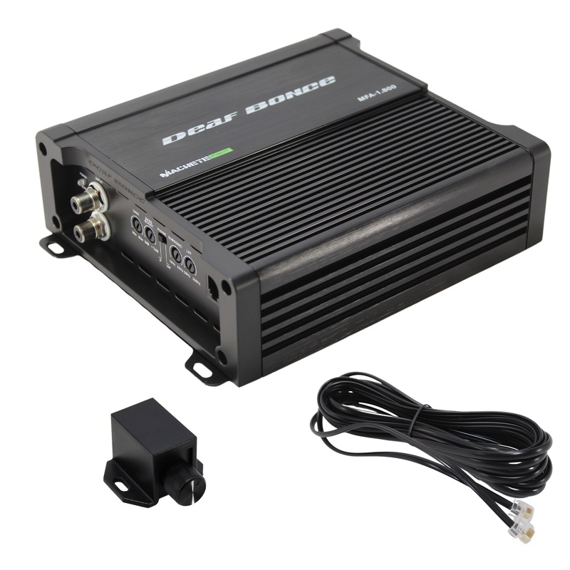 Deaf Bonce Machete 800 Watt RMS 1 Ohm Class D Monoblock Amplifier MFA-1.800