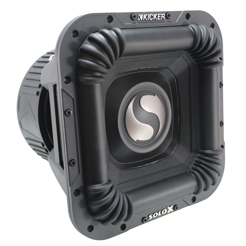 Kicker Solo X Series L7X 10″ 2000 Watt RMS Dual 3″ VC Subwoofers Dual 1 Ohm
